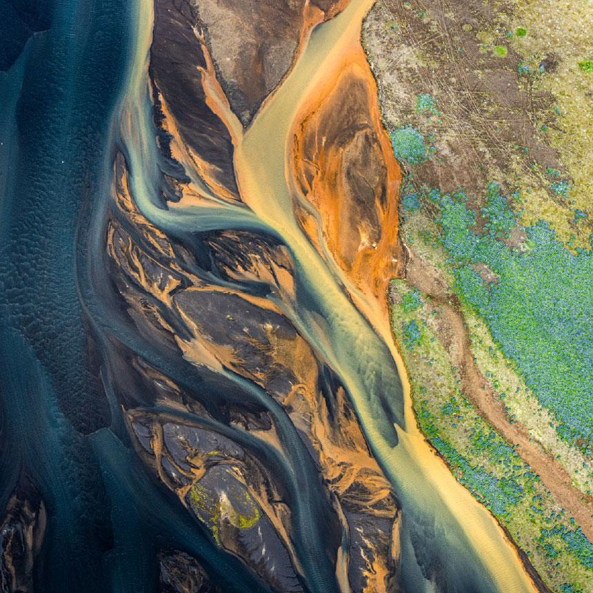 aerial landscape