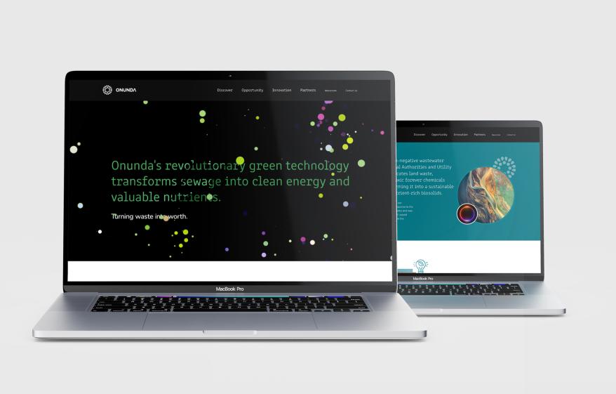 Onunda Website Mockup Content